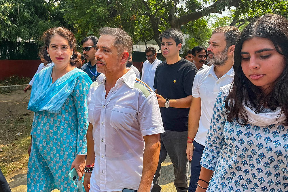Senior Congress leader Priyanka Gandhi Vadra's daughter Miraya votes for the first time